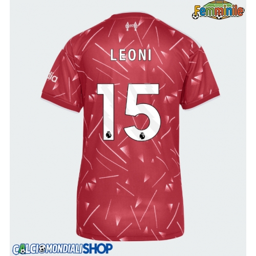 Maglie da calcio Liverpool Giovanni Leoni #15 Prima Maglia Femminile 2026-27 Manica Corta